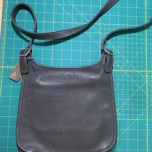Vintage Coach pocket crossbody purse